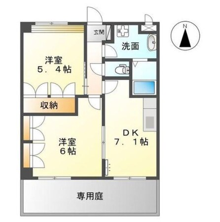 エルシオンの物件間取画像